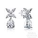 Заказать Серьги серебро 925 пробы в инкрустации фианитов. MARIA GUSEVA Fashion Jewelry. Ярмарка Мастеров. . Серьги классические Фото №3