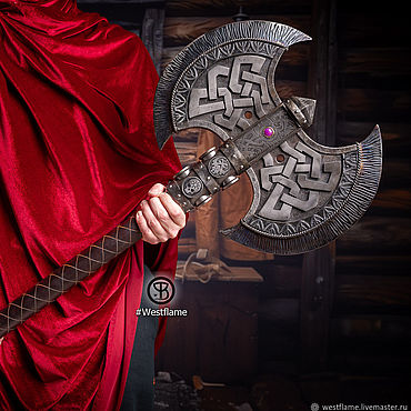 Сувениры и подарки ручной работы. Ярмарка Мастеров - ручная работа Секира из Warhammer. Handmade.
