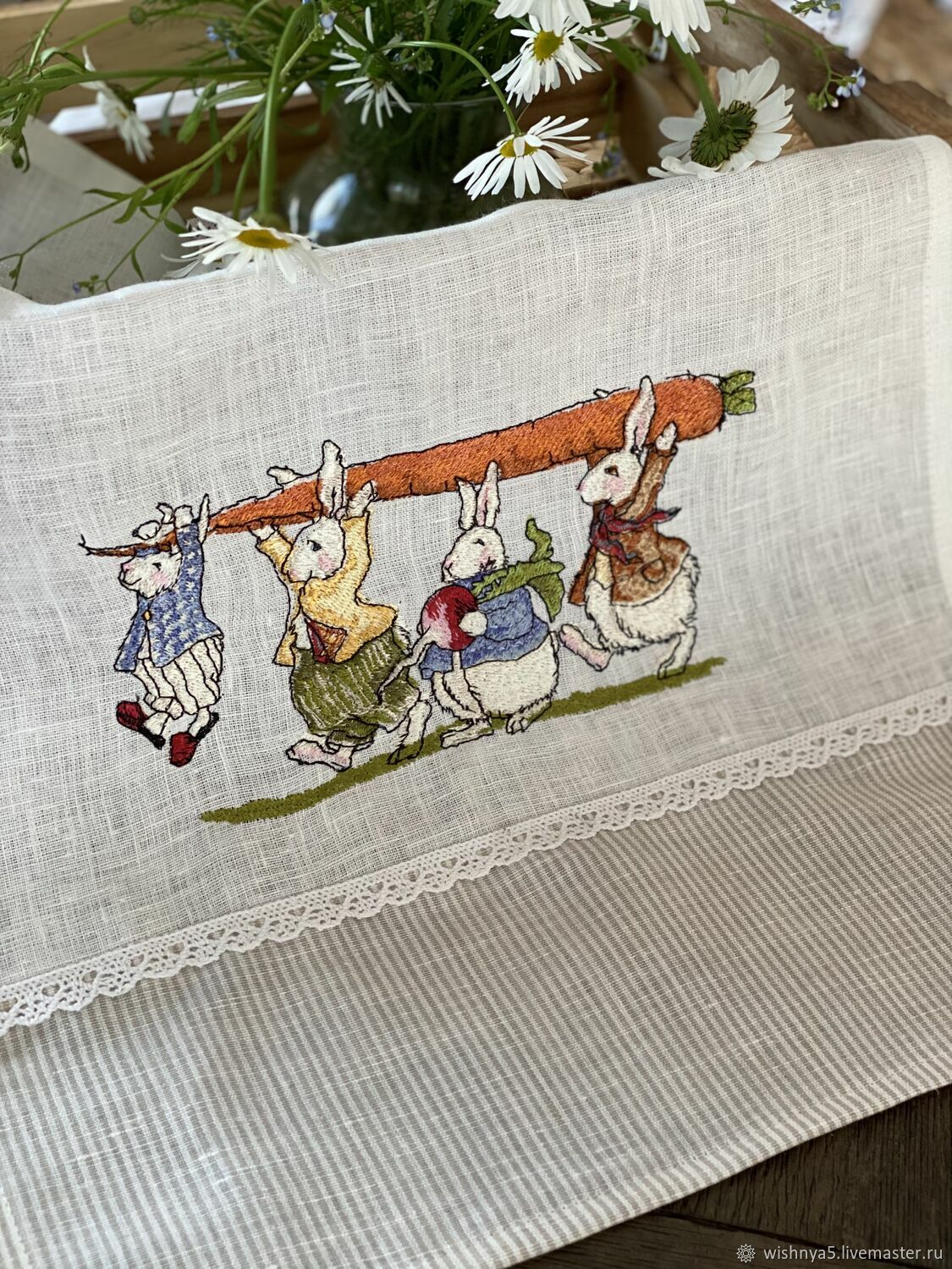 Полотенце кролик для кухни