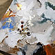 Diptych of paintings on canvas, abstraction with texture and stones. Pictures. Annet Loginova. My Livemaster. Фото №5