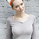 Хлопковая повязка Лиса. Повязки. Woolcraft. Ярмарка Мастеров.  Фото №5
