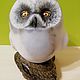 Sculpture of natural stone Owl, Figurines, Horde,  Фото №1