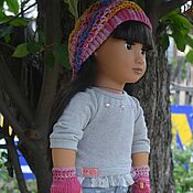 Куклы и игрушки handmade. Livemaster - original item A set of clothes for a Gotz doll 46 cm.For an American girl doll,. Handmade.