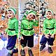 carnival costume: Gnome Green, Carnival costumes for children, Moscow,  Фото №1