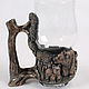 Beer glass 'Bears' made of composite. Wine Glasses. Best-gifs valentin. Online shopping on My Livemaster.  Фото №2