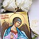 Holy Guardian Angel.Hand painted icon on gold. Icons. svetmiru. My Livemaster. Фото №5