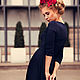 Тёмно-синее платье в пол с запахом. Платья. Dudu-dress. Интернет-магазин Ярмарка Мастеров.  Фото №2