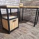 Стол в стиле лофт, компьютерный/письменный. Столы. EasyLOFT. Интернет-магазин Ярмарка Мастеров.  Фото №2