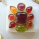 Philippe Ferrandis Vintage Brooch Multicolored Glass. Vintage brooches. Vintage  Jewelry  (Liliya). Online shopping on My Livemaster.  Фото №2