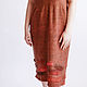 dresses: Felt dress ' Caramel'. Dresses. Katherine Markina (markinaek). My Livemaster. Фото №4