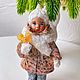 Ватная игрушка малыш с леденцом ссср, Елочные игрушки, Пушкино,  Фото №1