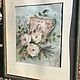 Painting 'Roses in June', handmade, watercolor, Holland. Vintage paintings. Dutch West - Indian Company. Online shopping on My Livemaster.  Фото №2