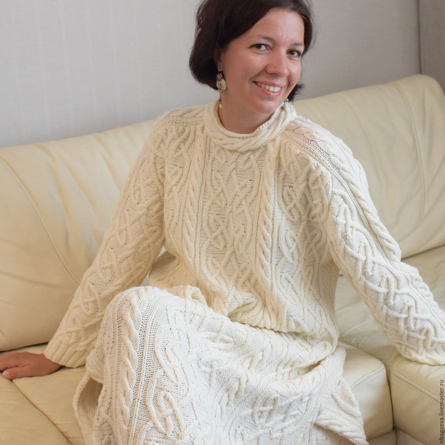 Aran dress Galadriel shop online on Livemaster with shipping