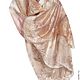 Batik Tippet felted Cappuccino. Scarves. silkstory. My Livemaster. Фото №6
