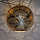 Handcrafted Egyptian Brass pendant light. Chandeliers. Farshy. Online shopping on My Livemaster.  Фото №2