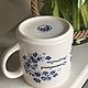 Porcelain cup 'At the mill', Delft, Holland. Vintage interior. Dutch West - Indian Company. My Livemaster. Фото №5
