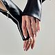 Women Fingerless Gloves Leather Cuffs Gloves Zipper Gauntlet, Mitts, Dusseldorf,  Фото №1