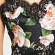 Ткань DOLCE&GABBANA кружево с фистонами , Италия. Ткани. ТКАНИ OUTLET. Ярмарка Мастеров.  Фото №4