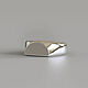 Кольцо Semicircle Signet Ring Polished, Кольцо-печатка, Санкт-Петербург,  Фото №1