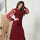Dress ' Taste of wine'. Dresses. Designer clothing Olesya Masyutina. Online shopping on My Livemaster.  Фото №2