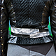 Order Waist belt made of genuine leather Python Black white. Katorina Rukodelnica HandMadeButik. Livemaster. . Belt Фото №3