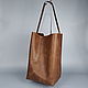 Leather bag without lining Women's leather bag. Sacks. Bags and accessories. Alexandra (SSbagS). My Livemaster. Фото №4