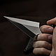 Заказать Тычковый нож (push dagger) 110Х18М-ШД. ZLATHUNTER (ЗЛАТОУСТОВСКИЕ НОЖИ). Ярмарка Мастеров. . Ножи Фото №3