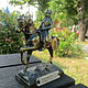 Винтаж: Старинная статуэтка скульптура миниатюра Napoleon sur cheval бронза. Статуэтки винтажные. Антиквариат и винтаж из Франции. Ярмарка Мастеров.  Фото №8
