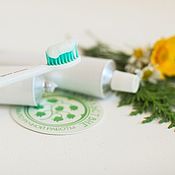 Косметика ручной работы handmade. Livemaster - original item Natural Toothpaste Strong Teeth prevention White. Handmade.