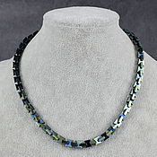 Работы для детей, handmade. Livemaster - original item Beads / choker natural gemstone hematite. Handmade.