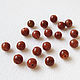 Aventurine 4 mm, 28951094 Beads Ball smooth, brown stone, Beads1, Ekaterinburg,  Фото №1
