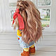 Dolls and dolls: textile doll Bunny. Dolls. Dolltime 14. Online shopping on My Livemaster.  Фото №2