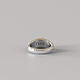 Заказать Кольцо Vertical Rectangle Signet Ring Small Polished. The Vale of Tears. Ярмарка Мастеров. . Кольцо-печатка Фото №3