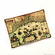 Passport cover 'OLD WORLD MAP'. Passport cover. Ludmila Krishtal. Online shopping on My Livemaster.  Фото №2