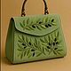 Сумка с вышивкой Олива | референс. Классическая сумка. _Echo_bags. Интернет-магазин Ярмарка Мастеров.  Фото №2