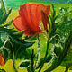 Maki oil painting 'Spring has come'. Pictures. Art-terapiya Iriny Churinoj (irina-churina). Ярмарка Мастеров.  Фото №6