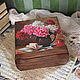 Шкатулка "Пионы". Шкатулки. country_decorator. Ярмарка Мастеров.  Фото №4