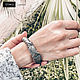 Owl Bracelet | Silver | Eco-leather. Braided bracelet. totemicashop. My Livemaster. Фото №4