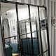 Зеркала большие, в стальной раме. Зеркала. Павел Рыбальченко (Rybalchenko). Ярмарка Мастеров.  Фото №4
