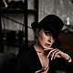 Ассиметричная Федора. Шляпы. Lagutina Millinery. Ярмарка Мастеров.  Фото №4