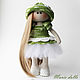 Order Doll knitted, handmade, interior doll in green. mariedolls (mariedolls). Livemaster. . Dolls Фото №3