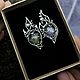 "Эвендим" Серебряные серьги с аметринами. Серьги-пусеты. Charm of Metal. Интернет-магазин Ярмарка Мастеров.  Фото №2