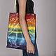 bag 'rainbow'. Classic Bag. Garuda. My Livemaster. Фото №5