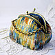 Order Cosmetic bag with Clasp, Northern lights. Vash sacvoyage. Livemaster. . Beauticians Фото №3
