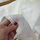 Заказать Плательный белый итальянский лен. Эксклюзивные ткани made in ITALY. Ярмарка Мастеров. . Ткани Фото №3