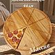 Заказать Копия товара Доска для пицы 44 см. Жестовое Wood Art. Ярмарка Мастеров. . Утварь Фото №3
