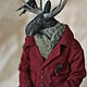 Order interior doll: The Moose is Elegant. Irina Sayfiydinova (textileheart). Livemaster. . Interior doll Фото №3
