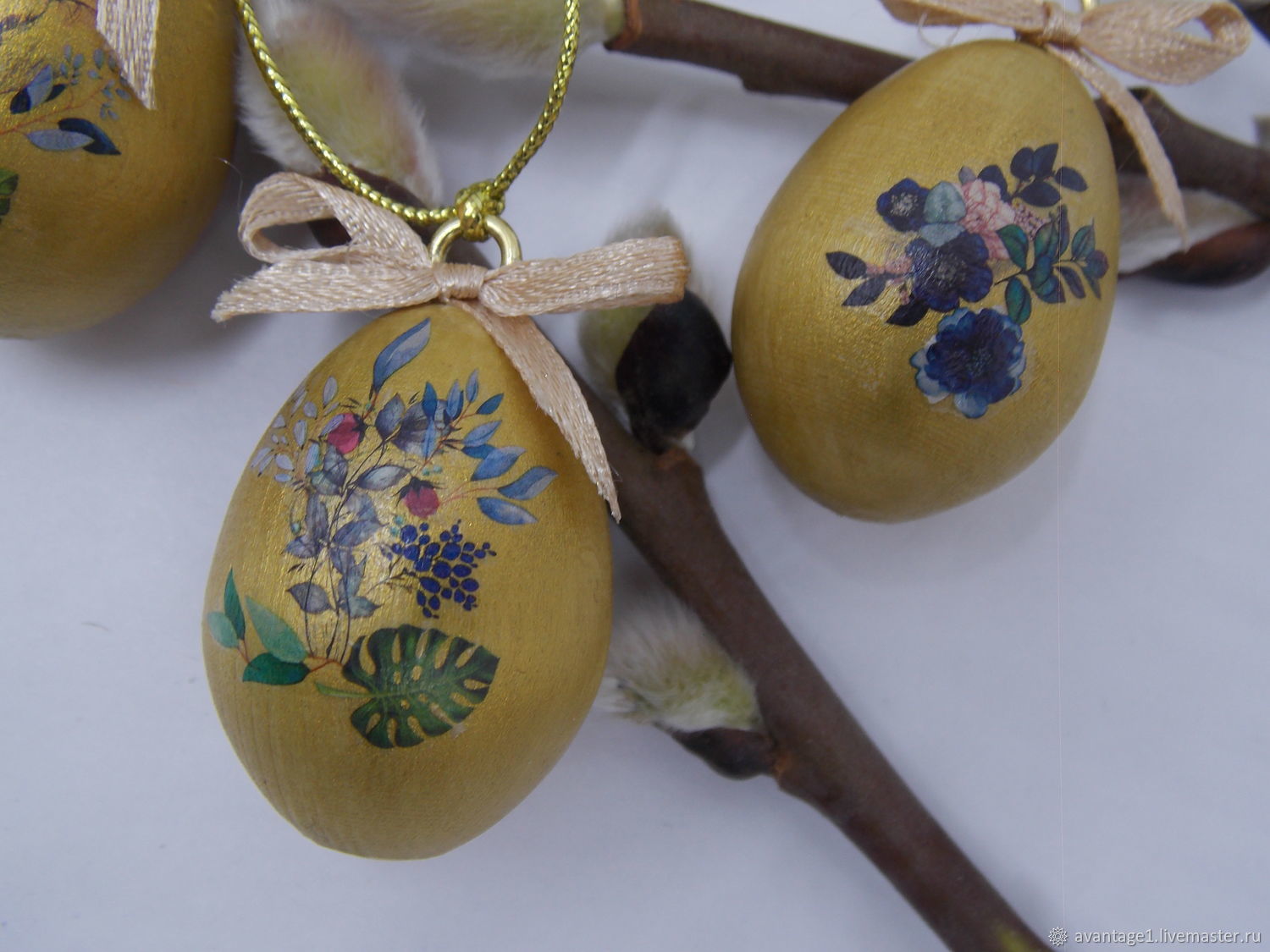 Пасхальные яйца, подвеска купить в интернет-магазине Ярмарка Мастеров ...