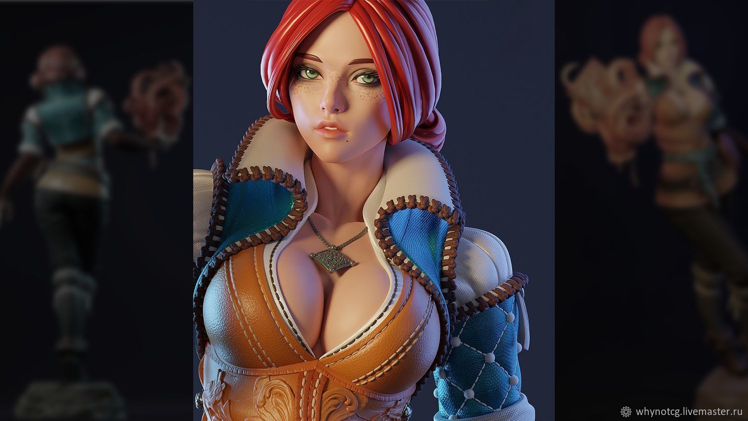 Фигурка Трисс Меригольд, Ведьмак (Triss Merigold, The Witcher 3) в  интернет-магазине Ярмарка Мастеров по цене 3650 ₽ – UQS36RU | Статуэтка,  Кострома - ...