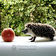 Order Manual hedgehog Muftic / toy interior the hedgehog / hedgehog felted wool. Woolen Zoo. Livemaster. . Felted Toy Фото №3
